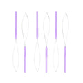 Hair Extension Loop Needle Threader Pulling Hook Tool and Bead Device Tool